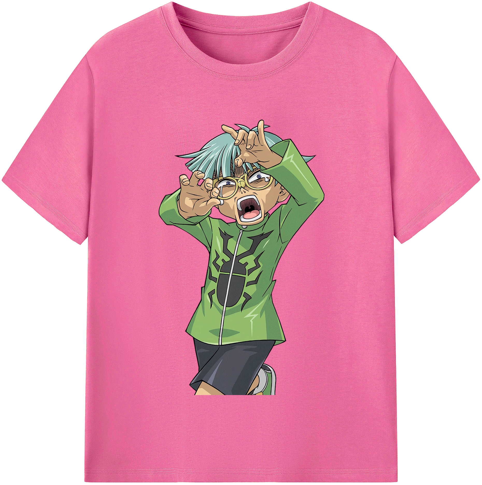 （画像用） 遊☆戯☆王 Yu-Gi-Oh! レディースカジュアルプリントTシャツ（綿100％）